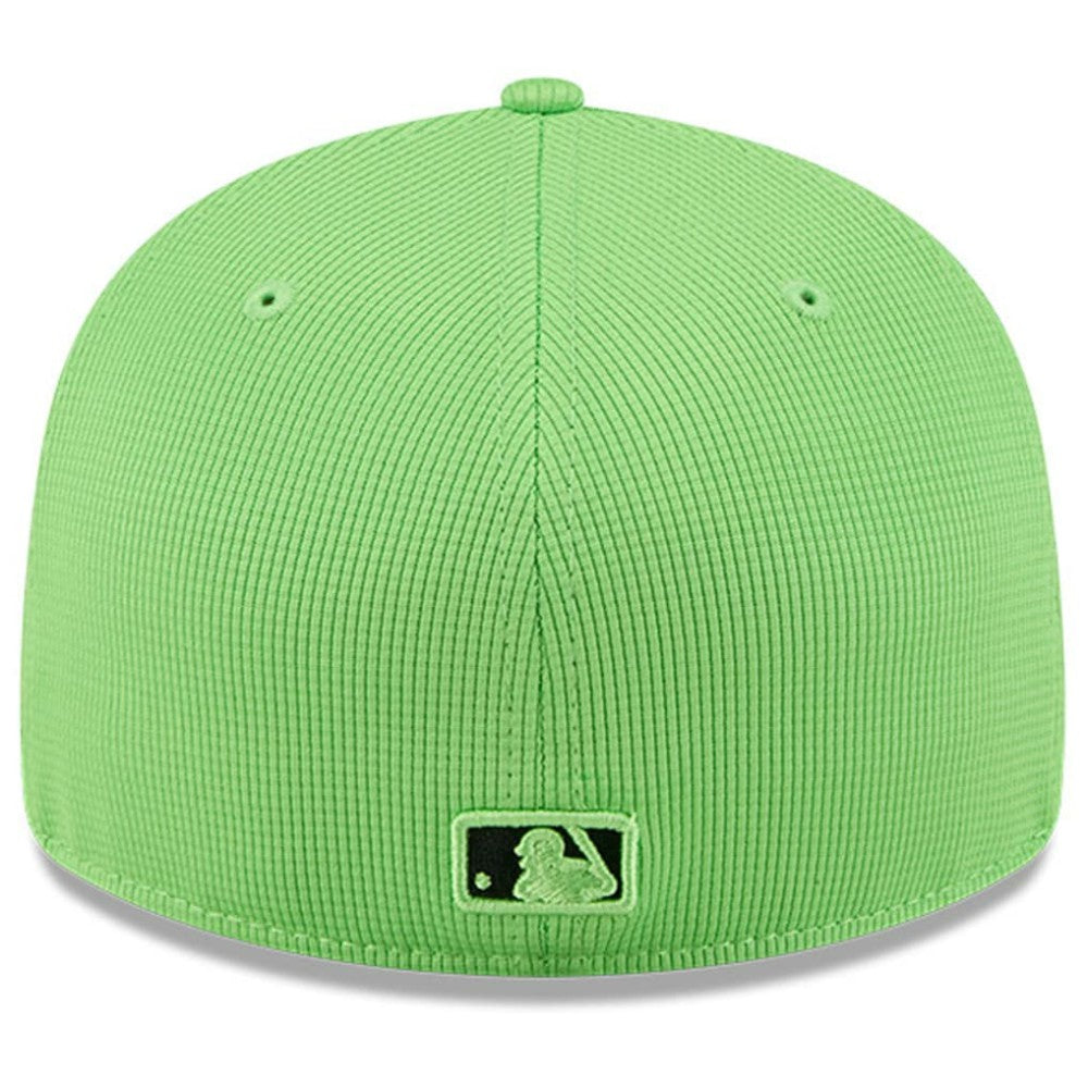 Tampa Bay Rays New Era City Connect Batting Practice Low Profile 59FIFTY Fitted Hat - Neon Green Hats