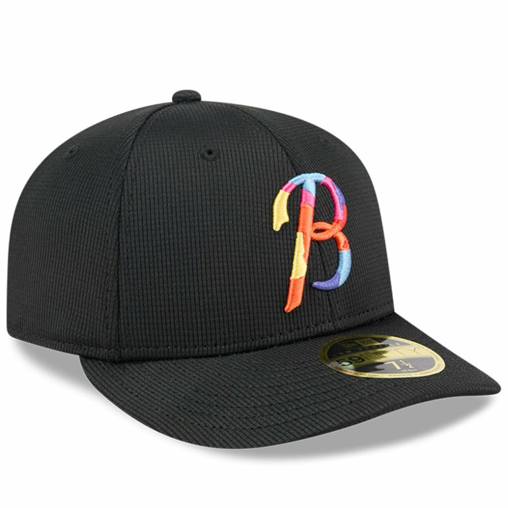 Baltimore Orioles New Era City Connect Batting Practice Low Profile 59FIFTY Fitted Hat - Black Hats