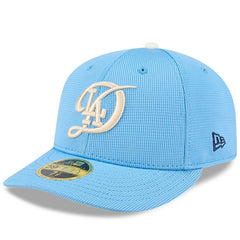 Los Angeles Dodgers New Era City Connect Batting Practice Low Profile 59FIFTY Fitted Hat - Light Blue Hats