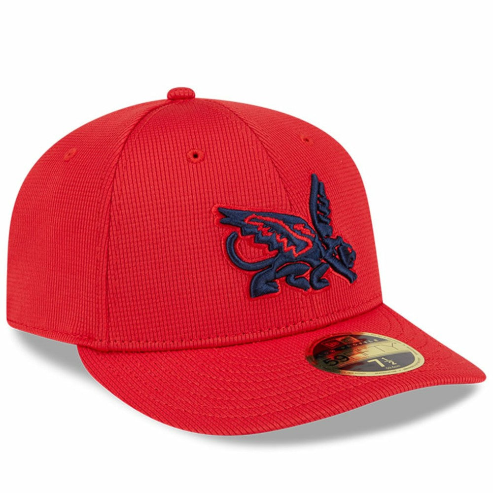 Texas Rangers New Era City Connect Batting Practice Low Profile 59FIFTY Fitted Hat - Red Hats