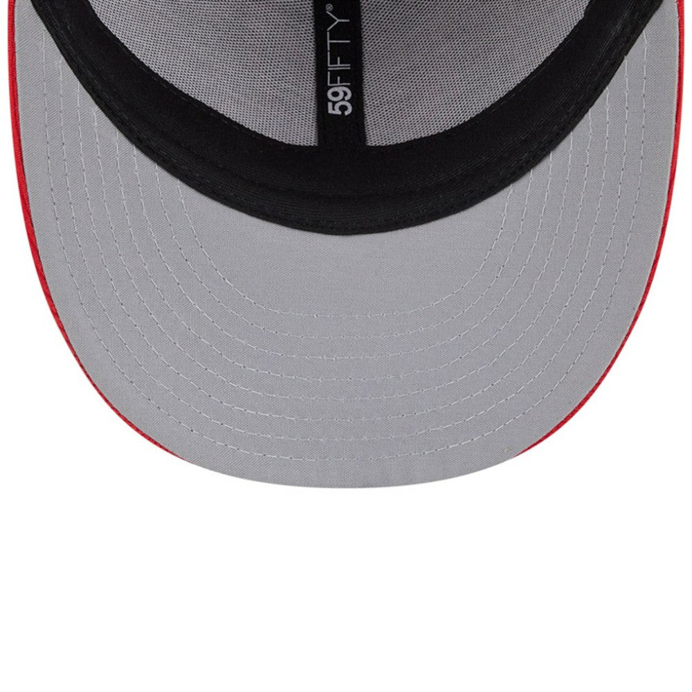 Texas Rangers New Era City Connect Batting Practice Low Profile 59FIFTY Fitted Hat - Red Hats