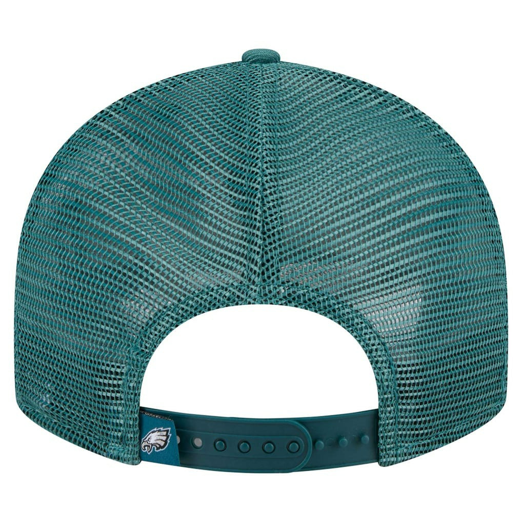 Philadelphia Eagles New Era Low Profile 9FIFTY Snapback Hat Midnight Green