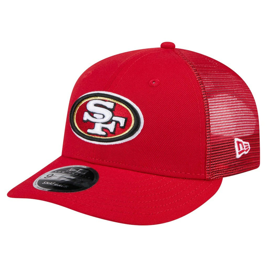 San Francisco 49ers New Era Low Profile 9FIFTY Snapback Hat Scarlet