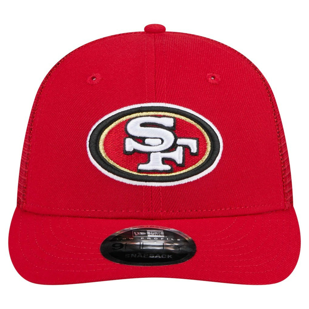 San Francisco 49ers New Era Low Profile 9FIFTY Snapback Hat Scarlet