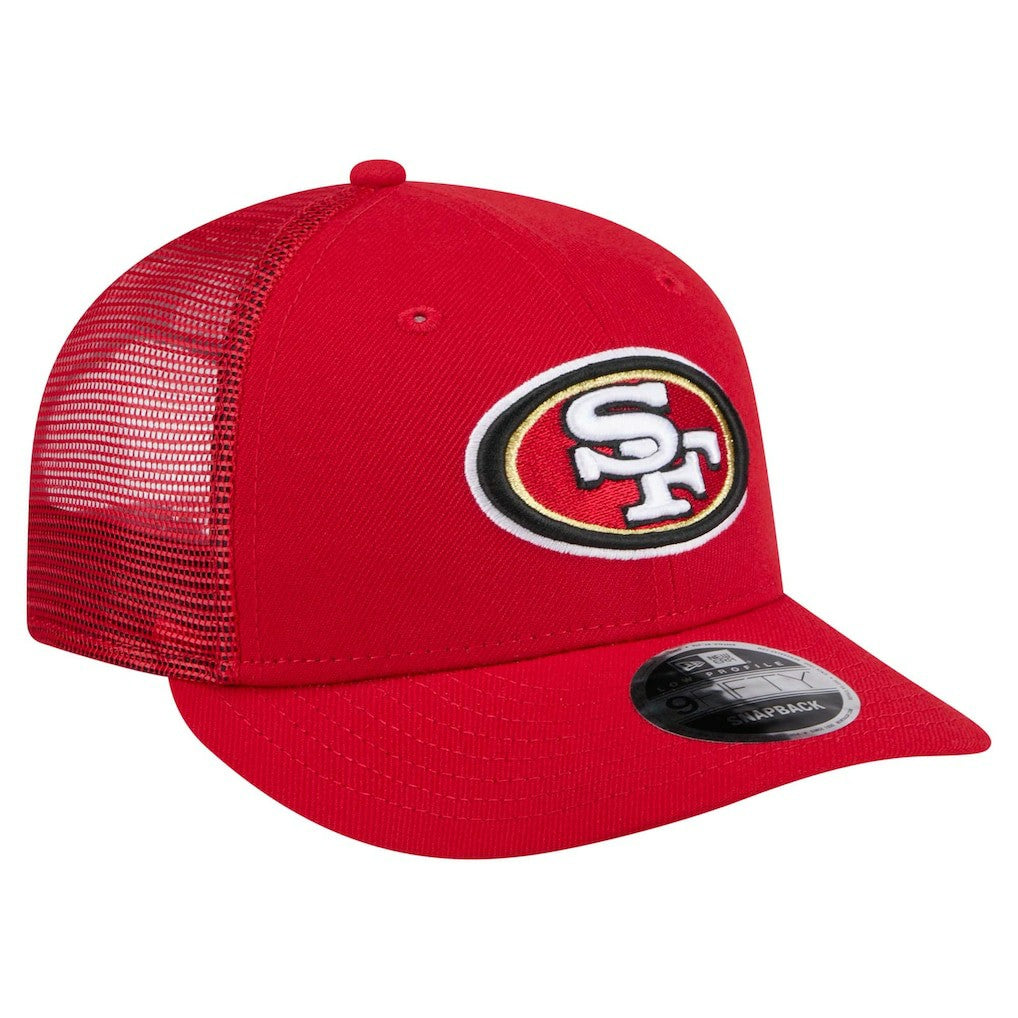 San Francisco 49ers New Era Low Profile 9FIFTY Snapback Hat Scarlet