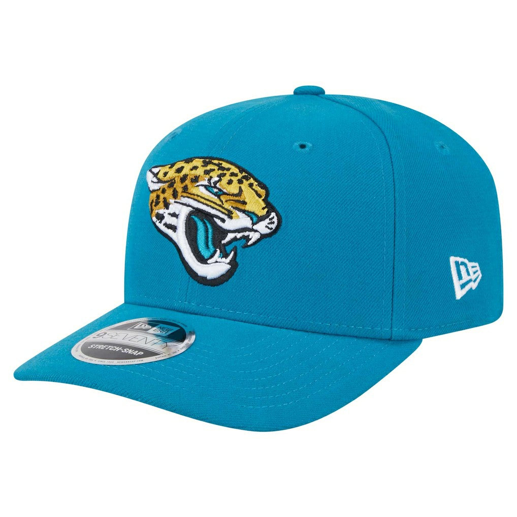 Jacksonville Jaguars New Era 9SEVENTY Stretch-Snap Hat Teal