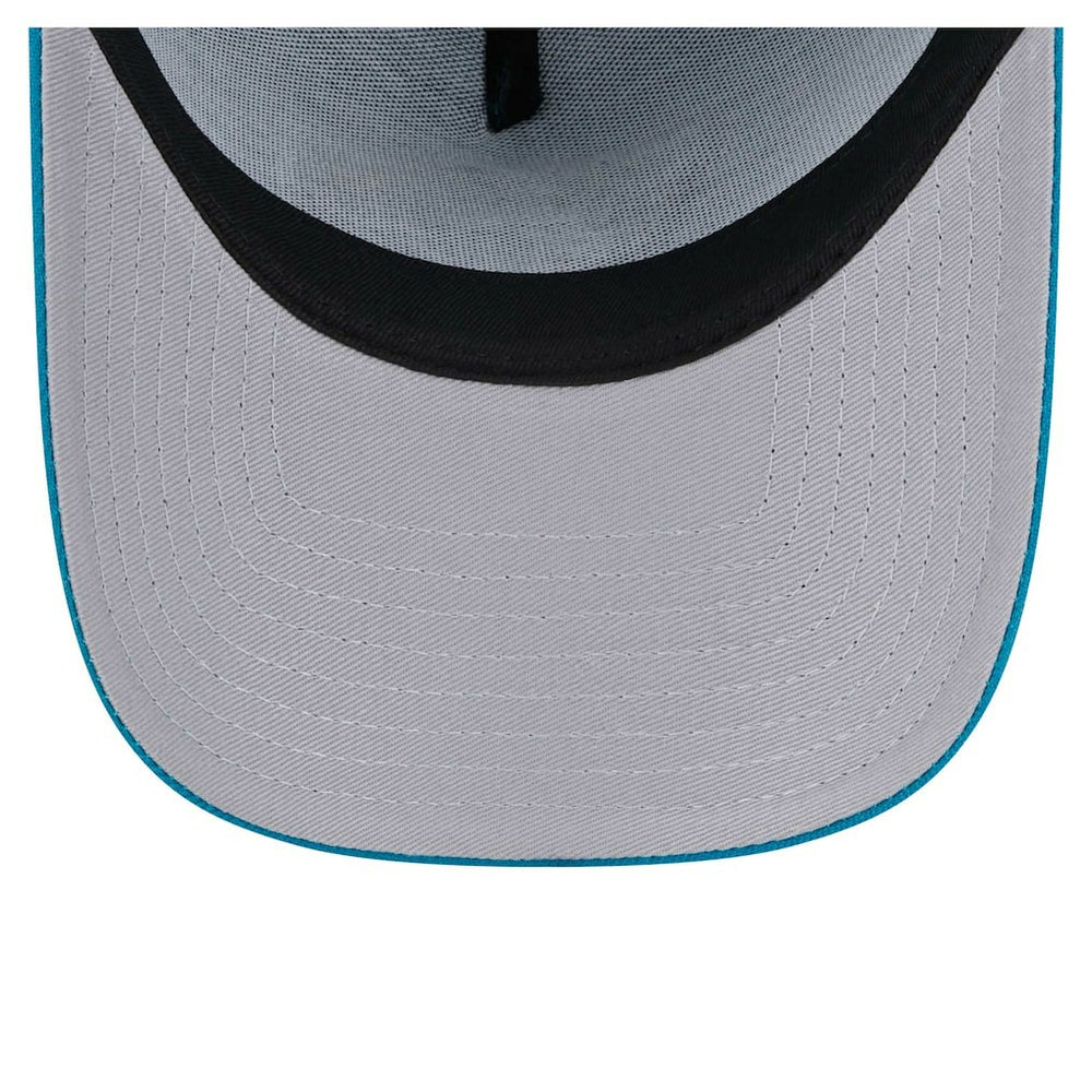 Jacksonville Jaguars New Era A-Frame 9FORTY Adjustable Hat Teal
