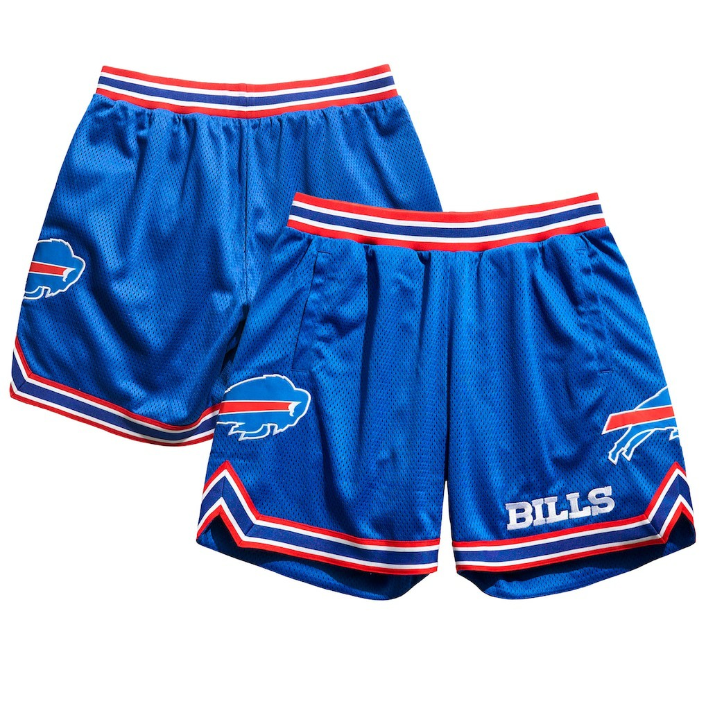Buffalo Bills Chalk Line Court Shorts Royal/Red