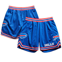 Buffalo Bills Chalk Line Court Shorts Royal/Red