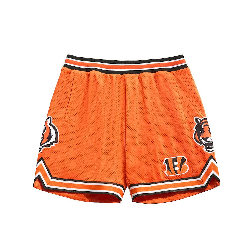 Cincinnati Bengals Chalk Line Court Shorts Orange/Black