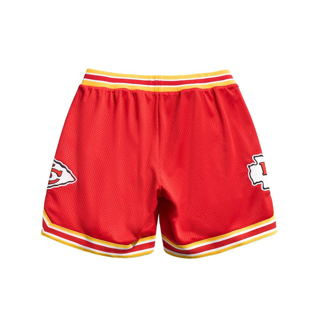 Kansas City Chiefs Chalk Line Court Shorts Red/Gold