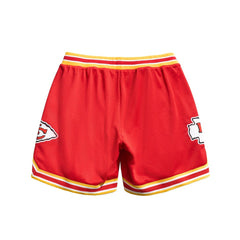 Kansas City Chiefs Chalk Line Court Shorts Red/Gold