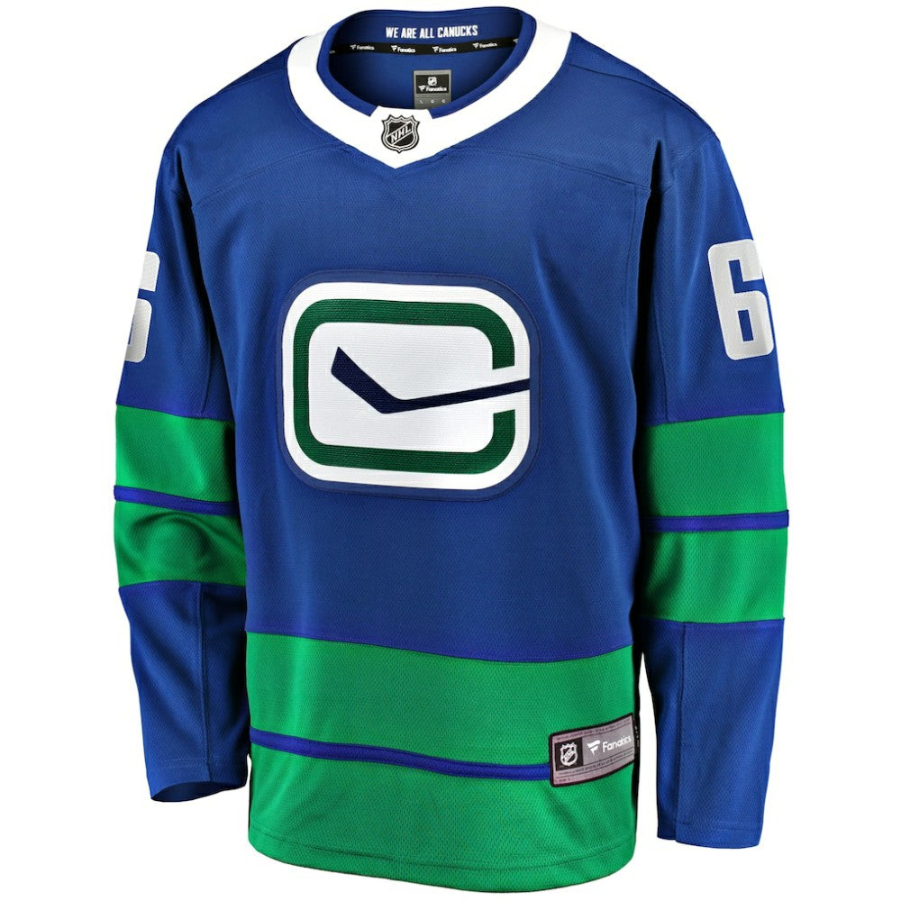 NHL Brock Boeser Vancouver Canucks Fanatics Breakaway Jersey - Blue