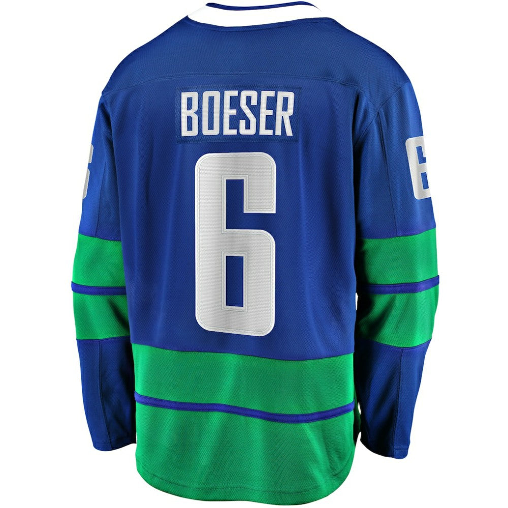 NHL Brock Boeser Vancouver Canucks Fanatics Breakaway Jersey - Blue