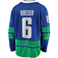 NHL Brock Boeser Vancouver Canucks Fanatics Breakaway Jersey - Blue