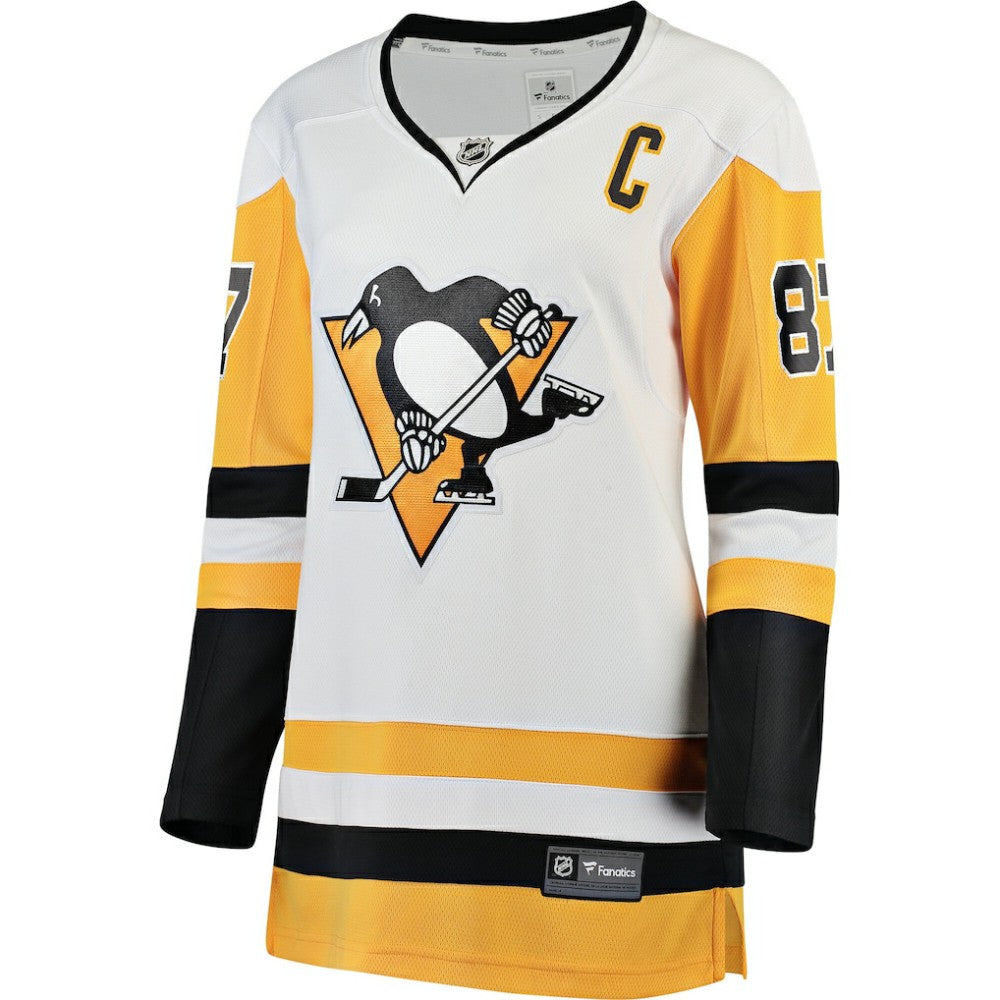 NHL Sidney Crosby Pittsburgh Penguins Fanatics Women's Breakaway Jersey - White