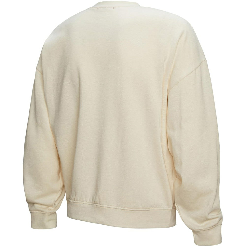 NHL Philadelphia Flyers Mitchell & Ness Women's Logo 3.0 Pullover Sweatshirt - Cream