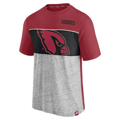 Arizona Cardinals Colorblock T-Shirt Cardinal