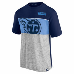 Tennessee Titans Colorblock T-Shirt Navy