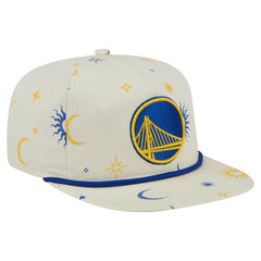 Golden State Warriors Lunar Golfer Snapback Hat Cream