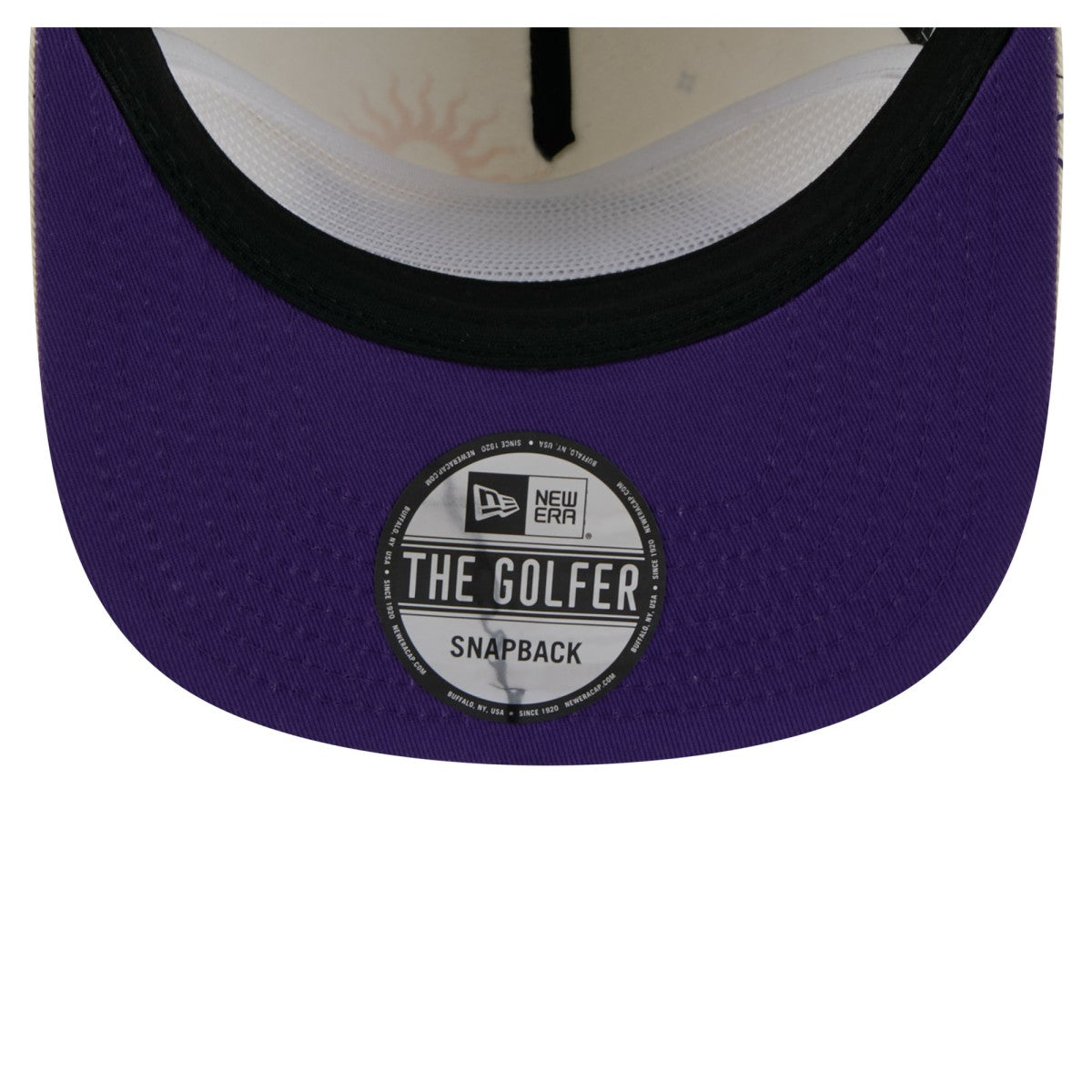 Los Angeles Lakers Lunar Golfer Snapback Hat Cream