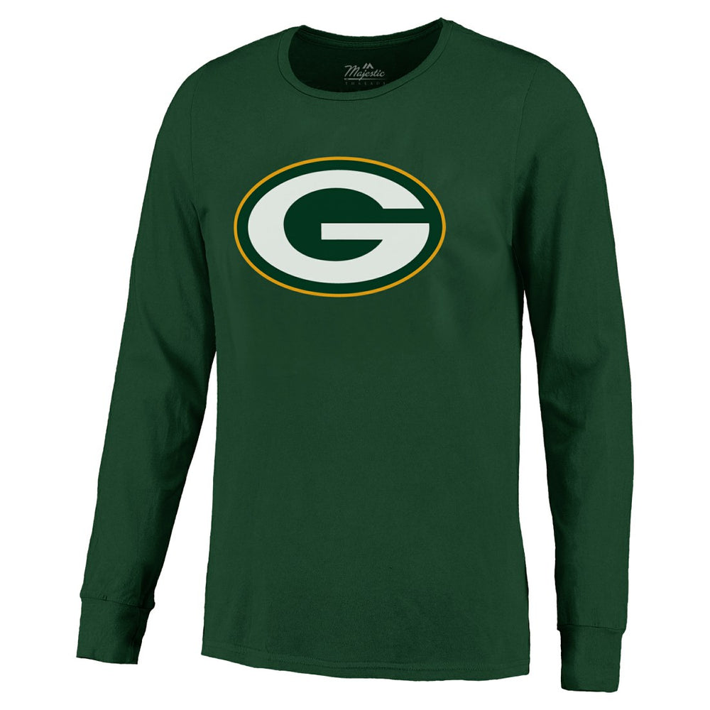 Jordan Love Green Bay Packers Majestic Threads Name & Number Long Sleeve T-Shirt Green