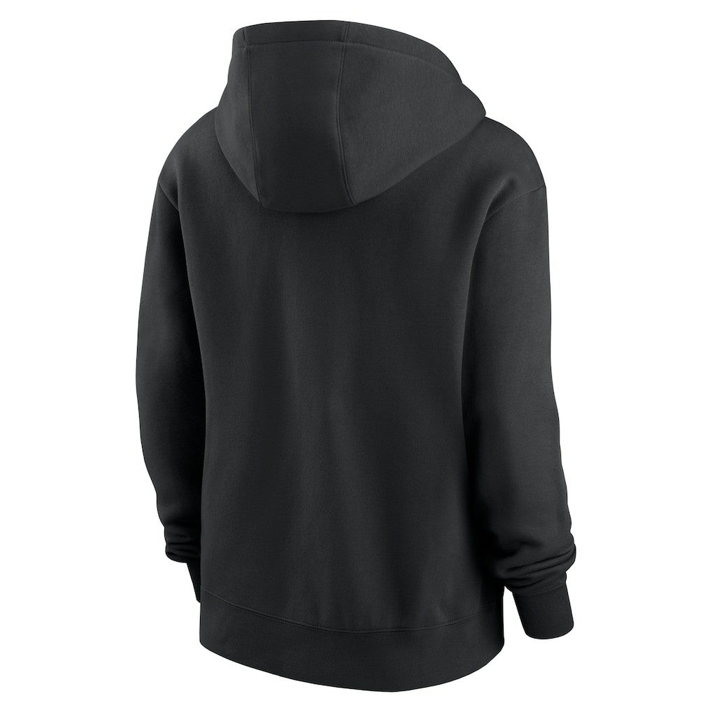 Cleveland Browns Women's 2024 NFL Crucial Catch Club Pullover Hoodie Black