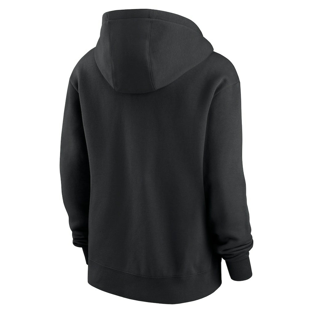Cleveland Browns Women's 2024 NFL Crucial Catch Club Pullover Hoodie Black