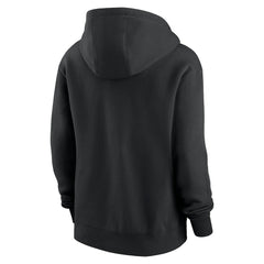 Cleveland Browns Women's 2024 NFL Crucial Catch Club Pullover Hoodie Black