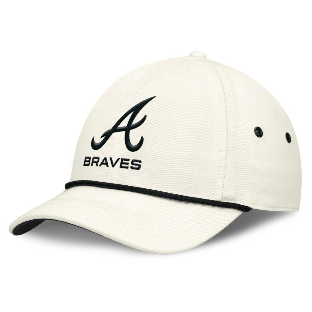 Atlanta Braves Nike Club Adjustable Hat - Stone Hats