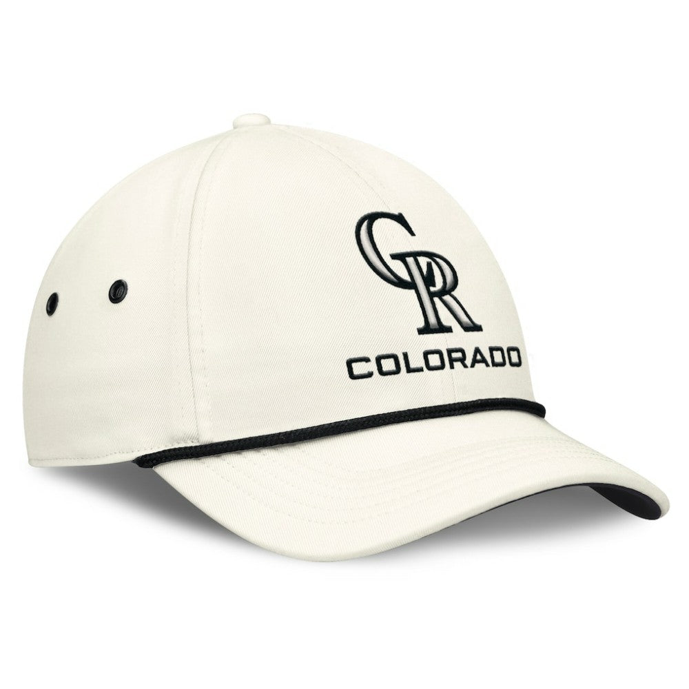 Colorado Rockies Nike Club Adjustable Hat - Stone Hats