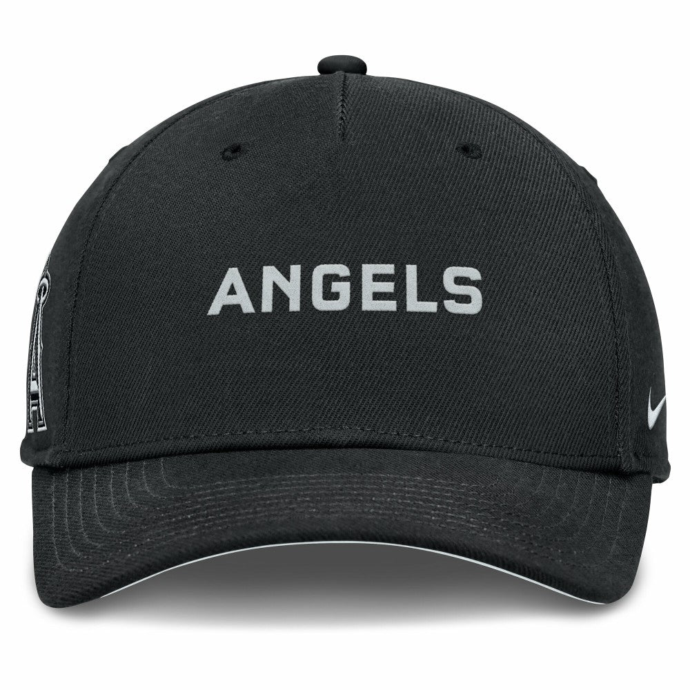 Los Angeles Angels Nike Rise Performance Adjustable Hat - Black Hats
