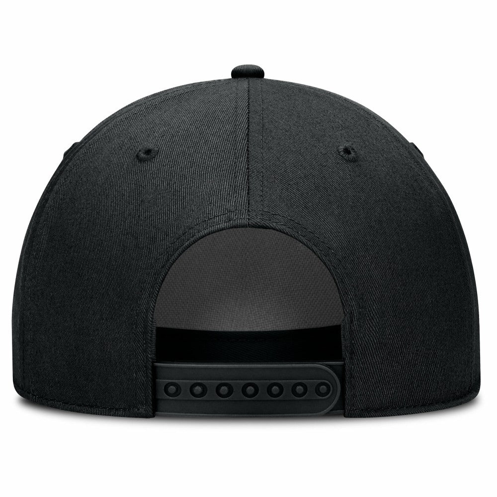 Miami Marlins Nike Rise Performance Adjustable Hat - Black Hats