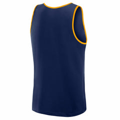 Milwaukee Brewers Logo Athletic Unmatched Success Tank Top - Navy Tanks