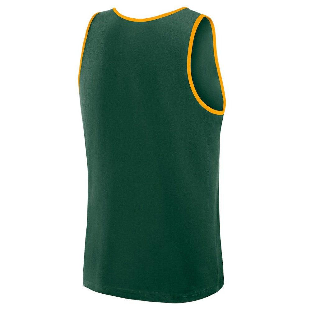 Athletics Logo Athletic Unmatched Success Tank Top - Green Tanks