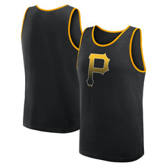 Pittsburgh Pirates Logo Athletic Unmatched Success Tank Top - Black Tanks