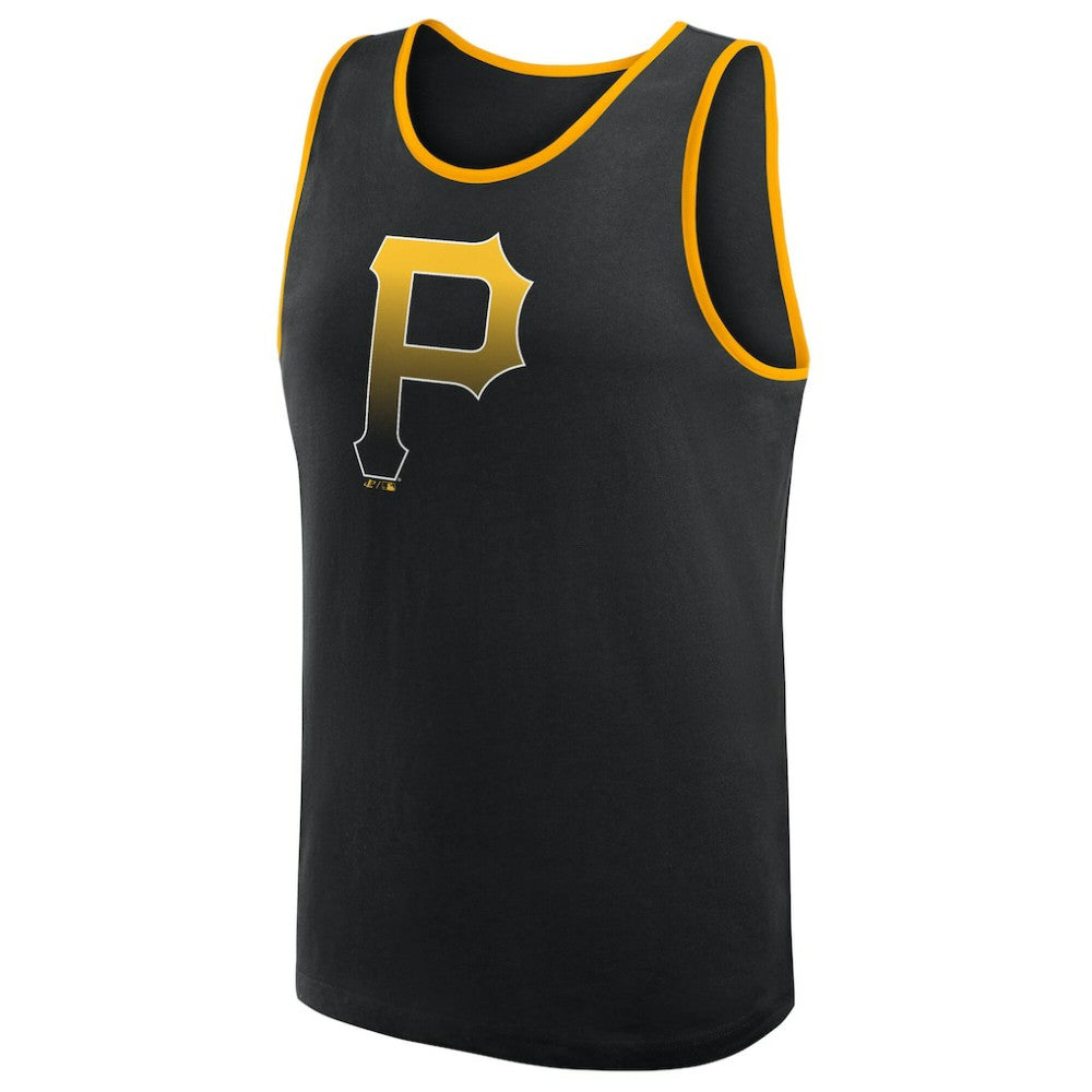 Pittsburgh Pirates Logo Athletic Unmatched Success Tank Top - Black Tanks