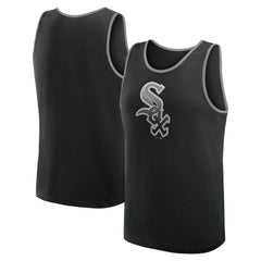 Chicago White Sox Logo Athletic Unmatched Success Tank Top - Black Tanks
