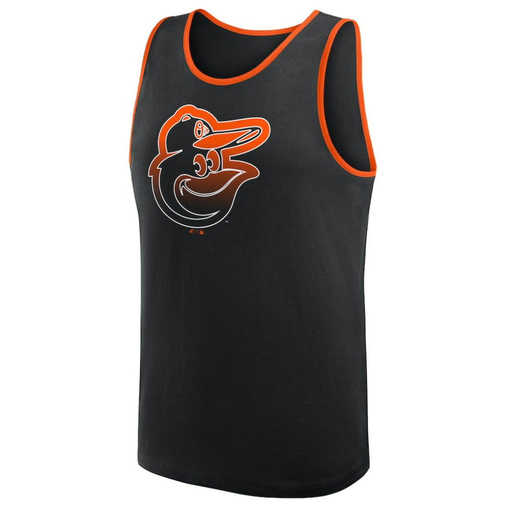 Baltimore Orioles Logo Athletic Unmatched Success Tank Top - Black Tanks
