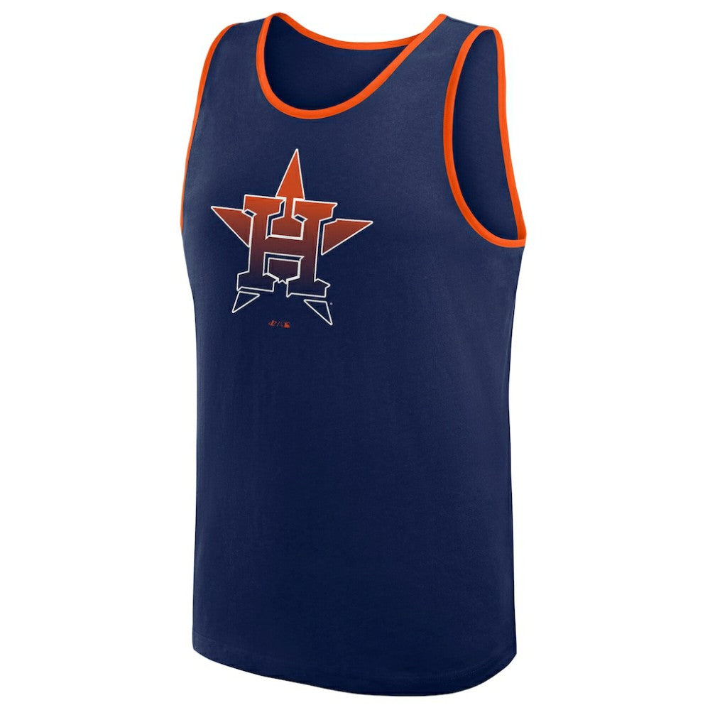 Houston Astros Logo Athletic Unmatched Success Tank Top - Navy Tanks