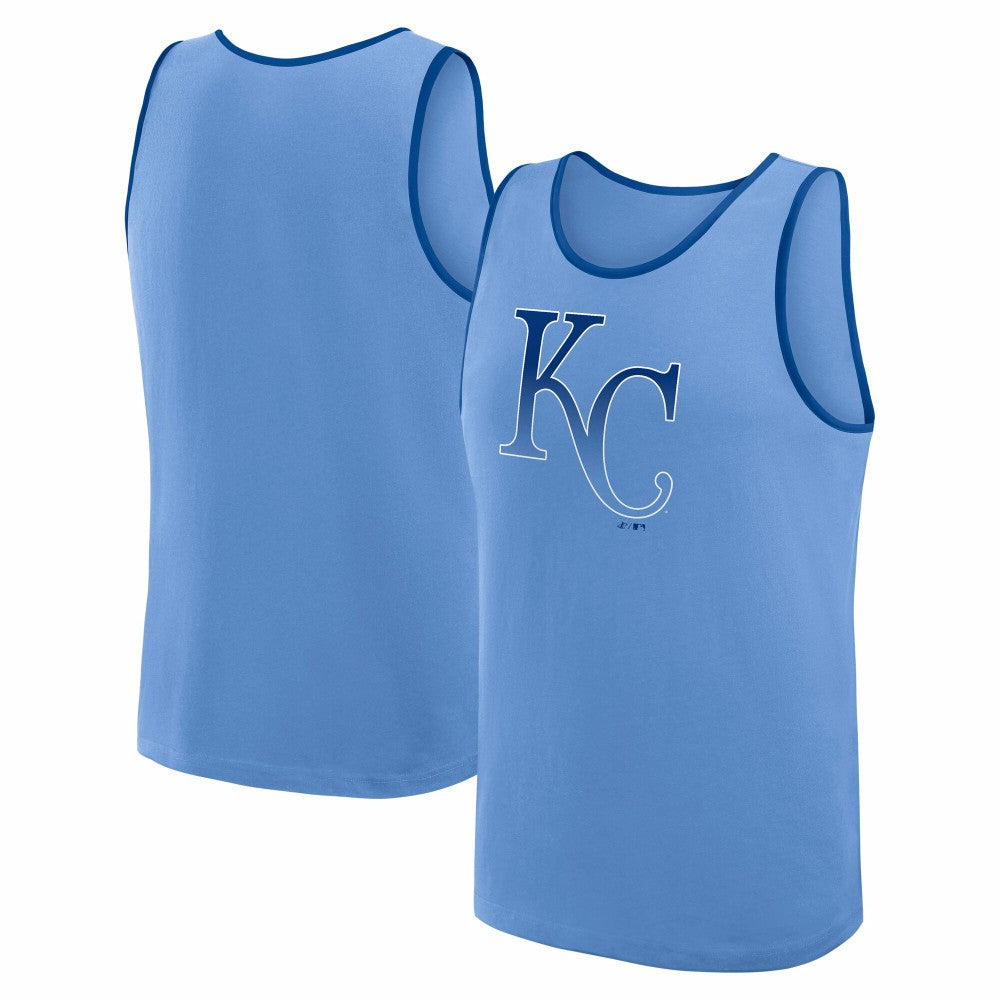 Kansas City Royals Logo Athletic Unmatched Success Tank Top - Light Blue Tanks