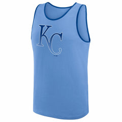 Kansas City Royals Logo Athletic Unmatched Success Tank Top - Light Blue Tanks