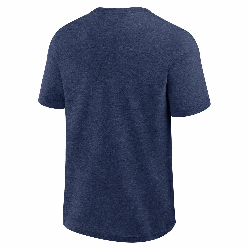 Houston Astros Logo Athletic Top Notch T-Shirt - Heather Navy T-shirts