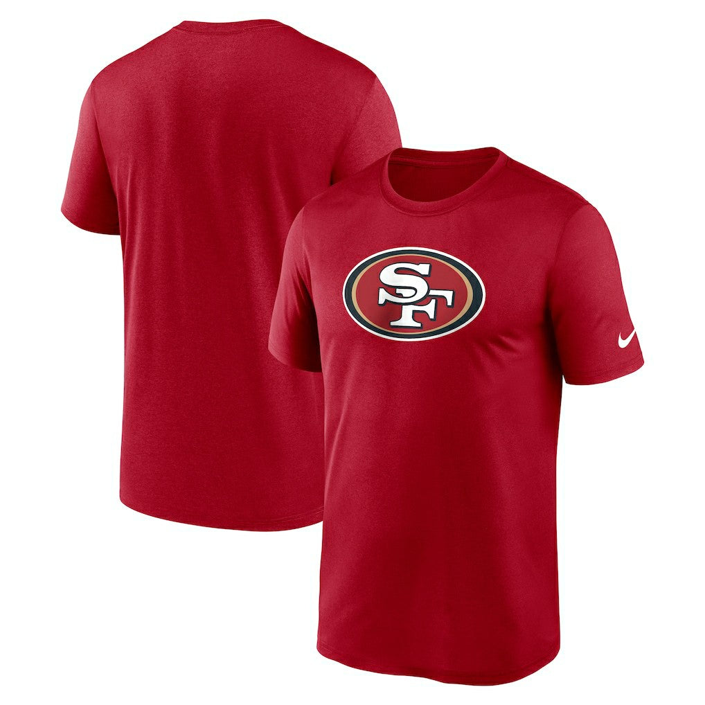San Francisco 49ers Primetime Legend Logo Performance T-Shirt Scarlet