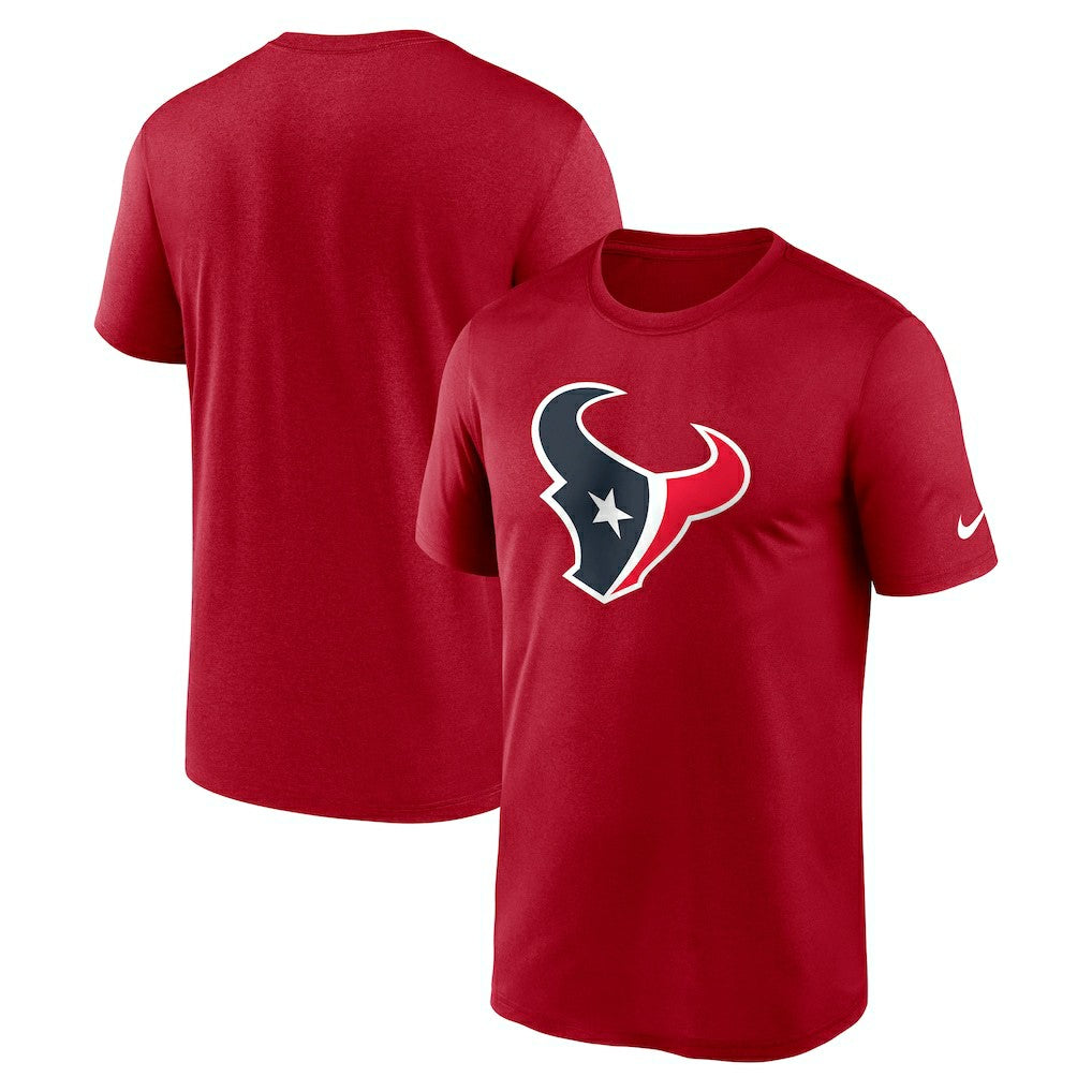 Houston Texans Primetime Legend Logo Performance T-Shirt Red