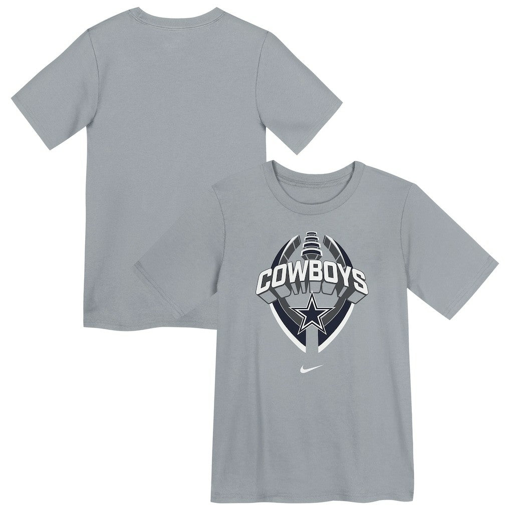Dallas Cowboys Preschool Icon Legend Dri-FIT T-Shirt Gray