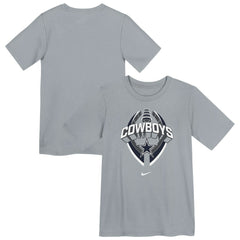 Dallas Cowboys Preschool Icon Legend Dri-FIT T-Shirt Gray