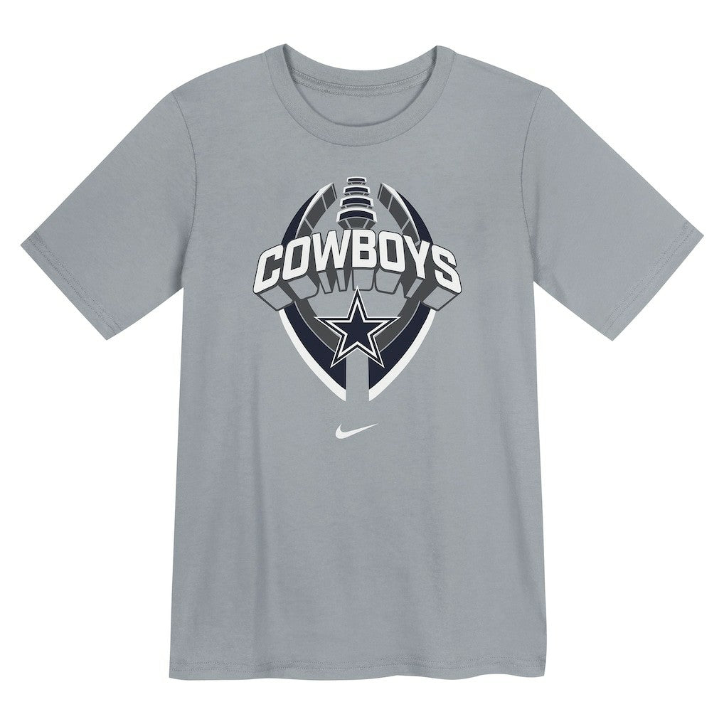 Dallas Cowboys Preschool Icon Legend Dri-FIT T-Shirt Gray