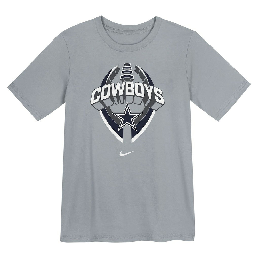 Dallas Cowboys Preschool Icon Legend Dri-FIT T-Shirt Gray
