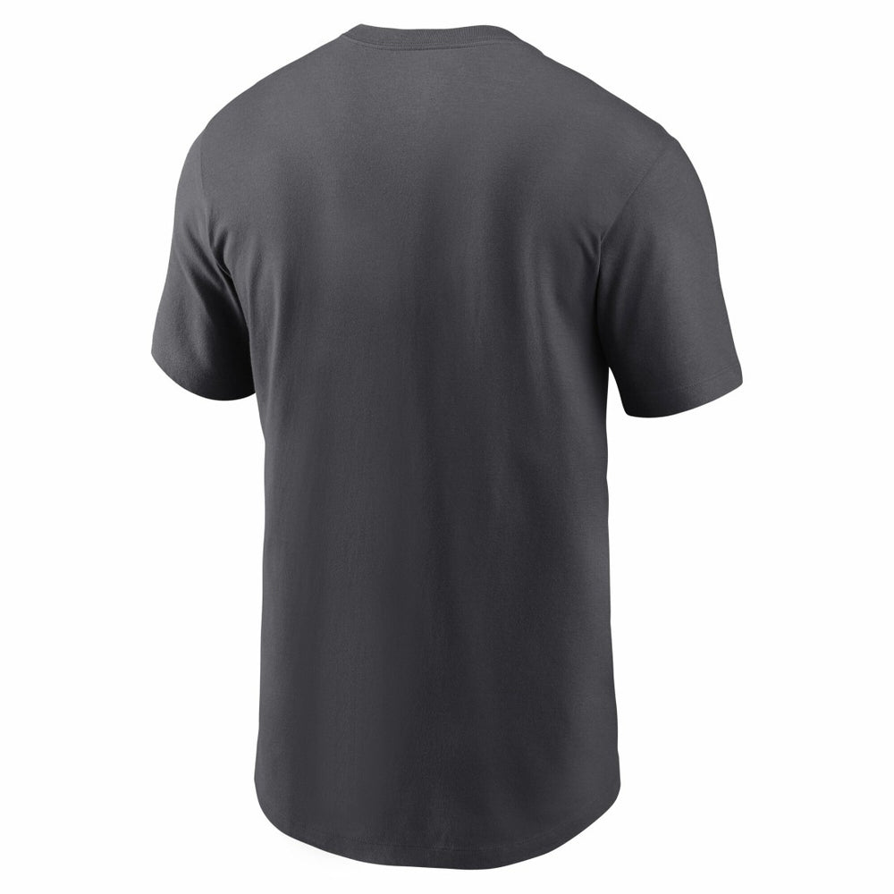 Denver Broncos Primetime Wordmark Essential T-Shirt Anthracite
